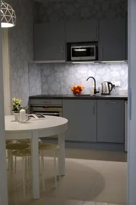 Kuchnia lub aneks kuchenny w obiekcie JessApart – Ochota Apartments