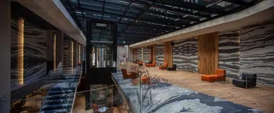 Część wypoczynkowa w obiekcie Hotel Warszawa