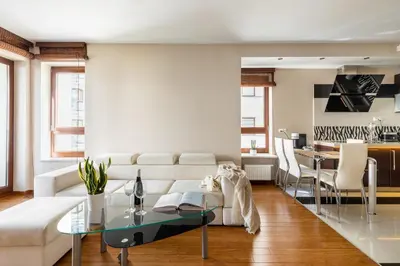 Część wypoczynkowa w obiekcie P&O Giełdowa Serviced Apartments