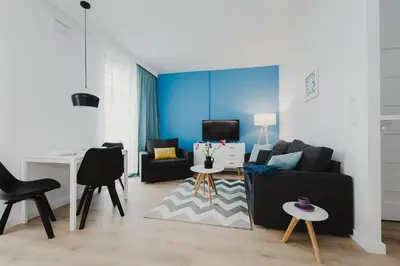Telewizja i/lub zestaw kina domowego w obiekcie ShortStayPoland Kasprzaka (B56)