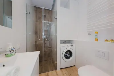 Łazienka w obiekcie ShortStayPoland Kasprzaka (B56)