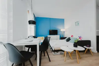 Telewizja i/lub zestaw kina domowego w obiekcie ShortStayPoland Kasprzaka (B56)