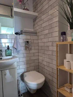 Plan piętra w obiekcie Downtown Apartment