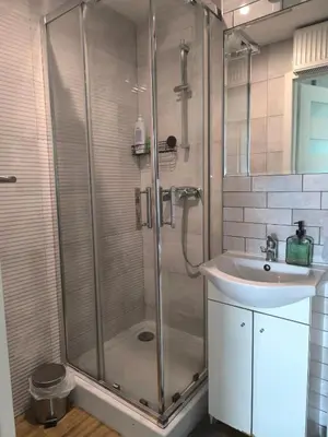 Plan piętra w obiekcie Downtown Apartment