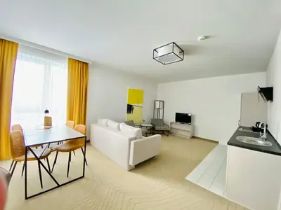 Kuchnia lub aneks kuchenny w obiekcie Arche Hotel Krakowska