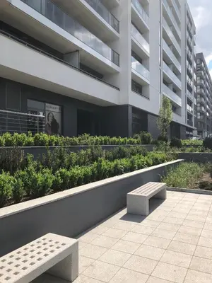 Budynek, w którym mieści się apartament