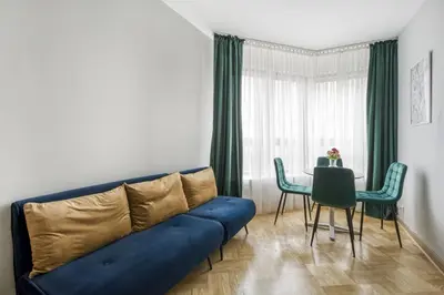 Część wypoczynkowa w obiekcie Gama Great Location & Famili Apartment 120m 2-12 people