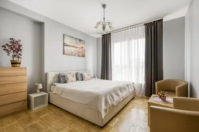 Łóżko lub łóżka w pokoju w obiekcie Gama Great Location & Famili Apartment 120m 2-12 people
