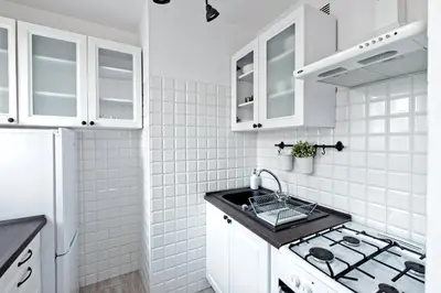 Kuchnia lub aneks kuchenny w obiekcie Noctis Apartment Pańska III
