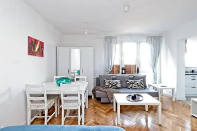 Część wypoczynkowa w obiekcie Noctis Apartment Pańska III