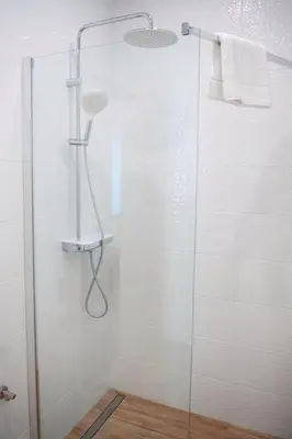 Łazienka w obiekcie Apartamenty METRO Targówek