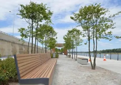 Plan piętra w obiekcie Bulwary Wislane P&O Serviced Apartments with AC