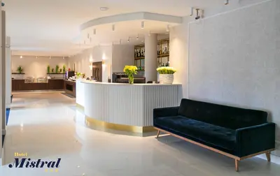 Część wypoczynkowa w obiekcie Hotel Mistral