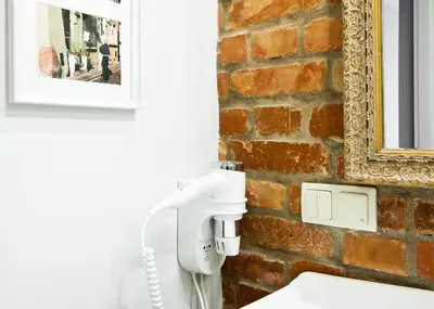 Plan piętra w obiekcie Red Brick Old Town Apartment