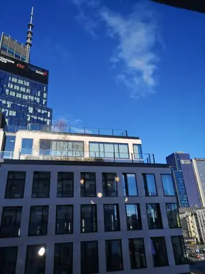 Budynek, w którym mieści się apartament