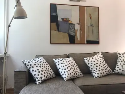 Część wypoczynkowa w obiekcie Nina na Bielańskiej