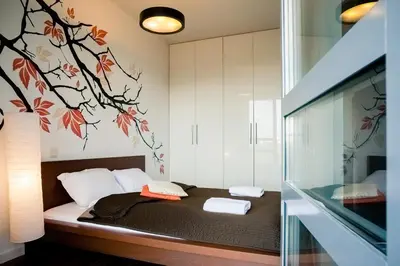 Łóżko lub łóżka w pokoju w obiekcie Platinum Towers E-Apartments