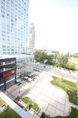 Budynek, w którym mieści się aparthotel