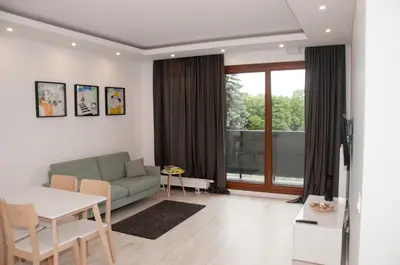 Część wypoczynkowa w obiekcie Apartament Business Magazynowa 11A