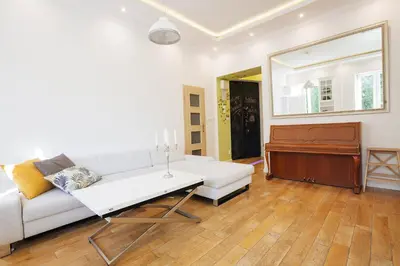 Część wypoczynkowa w obiekcie Warsaw Concierge Traveller's Nest Wspólna