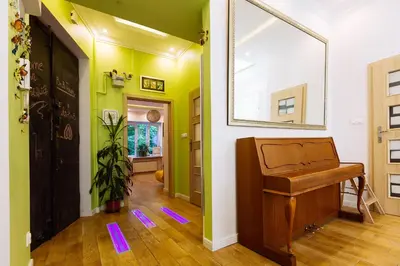 Część wypoczynkowa w obiekcie Warsaw Concierge Traveller's Nest Wspólna