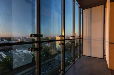 Balkon lub taras w obiekcie Apartamenty Vola Residence