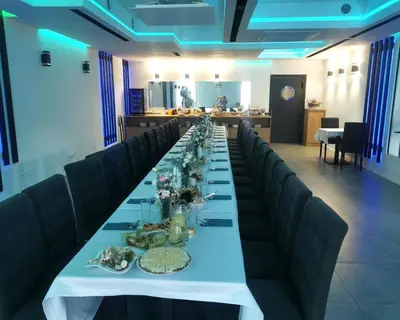 Restauracja lub miejsce do jedzenia w obiekcie Hotel Amber