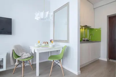 Kuchnia lub aneks kuchenny w obiekcie WLR Apartments - Marszalkowska