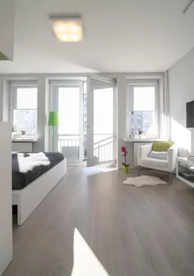 Łóżko lub łóżka w pokoju w obiekcie WLR Apartments - Marszalkowska