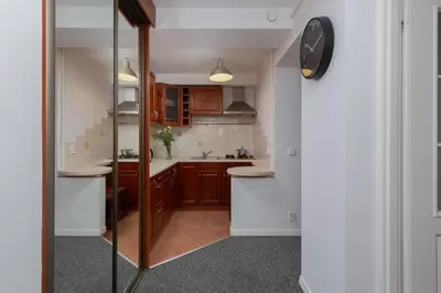 Kuchnia lub aneks kuchenny w obiekcie Stars Apartament City Center by Noclegi Renters