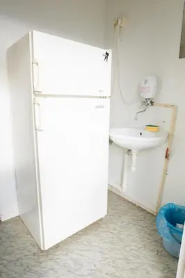 Łazienka w obiekcie Hostel Metro