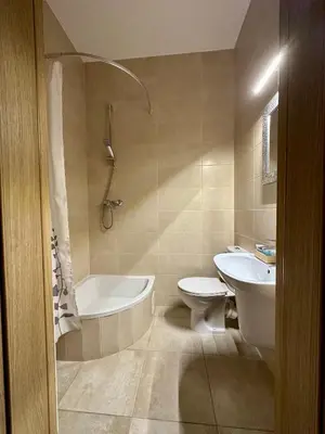 Łazienka w obiekcie Hotelik Korona