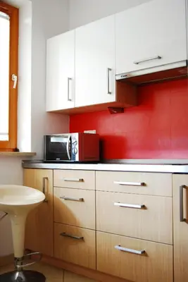 Kuchnia lub aneks kuchenny w obiekcie Apartament - Chelmska Olinek