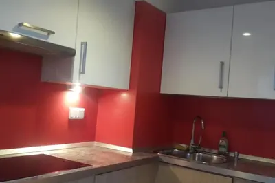Kuchnia lub aneks kuchenny w obiekcie Apartament - Chelmska Olinek