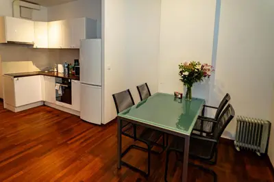 Kuchnia lub aneks kuchenny w obiekcie Apartamenty Triton Park