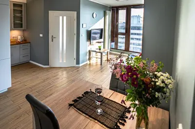Plan piętra w obiekcie Apartamenty Triton Park