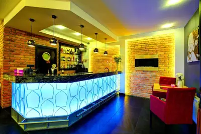 Telewizja i/lub zestaw kina domowego w obiekcie Hostel Evotel