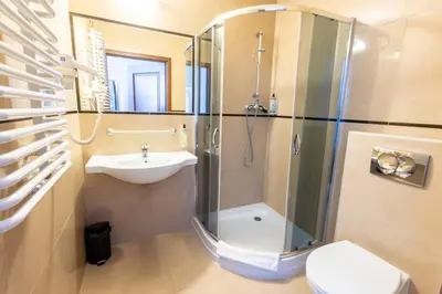 Łazienka w obiekcie Noclegi Stadion Bed & Breakfast