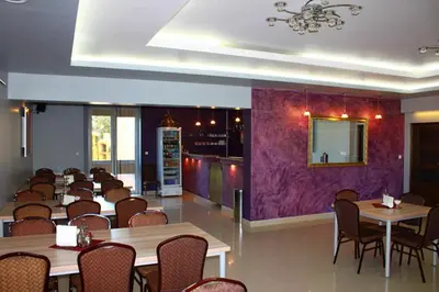 Restauracja lub miejsce do jedzenia w obiekcie Hotelik Jankowski