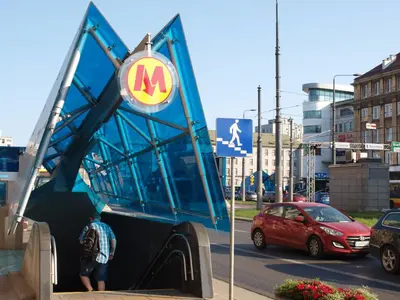 Plan piętra w obiekcie Apartamenty Metro Praga