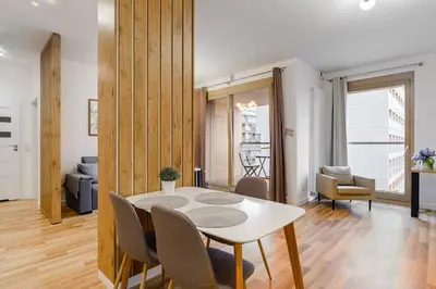 Część wypoczynkowa w obiekcie 19 Dzielnica Kolejowa P&O Serviced Apartments