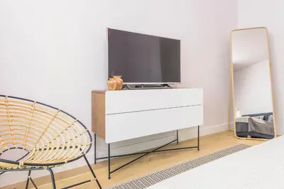 Telewizja i/lub zestaw kina domowego w obiekcie Novis Apartments Panorama View