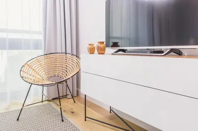 Telewizja i/lub zestaw kina domowego w obiekcie Novis Apartments Panorama View