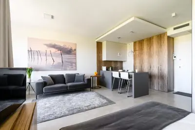 Część wypoczynkowa w obiekcie LuxLux Apartments Afara
