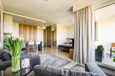 Część wypoczynkowa w obiekcie LuxLux Apartments Afara