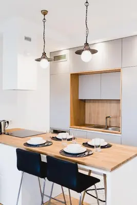Kuchnia lub aneks kuchenny w obiekcie LuxLux Apartments Silver Dove