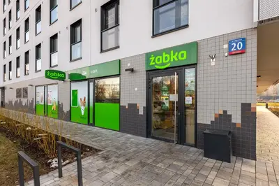Budynek, w którym mieści się apartament