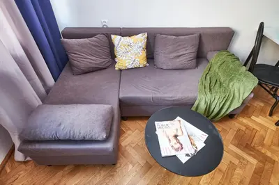 Część wypoczynkowa w obiekcie Noctis Apartment Plac Grzybowski