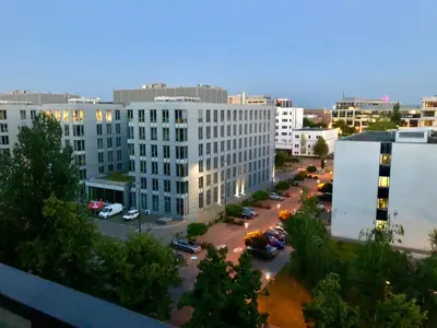 Budynek, w którym mieści się apartament