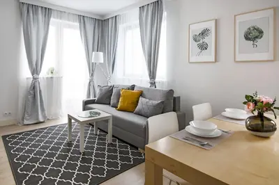 Część wypoczynkowa w obiekcie Nadwiślańska Apartment